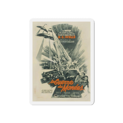 WAR OF THE WORLDS (FRENCH) 1953 Movie Poster - Refrigerator Magnet