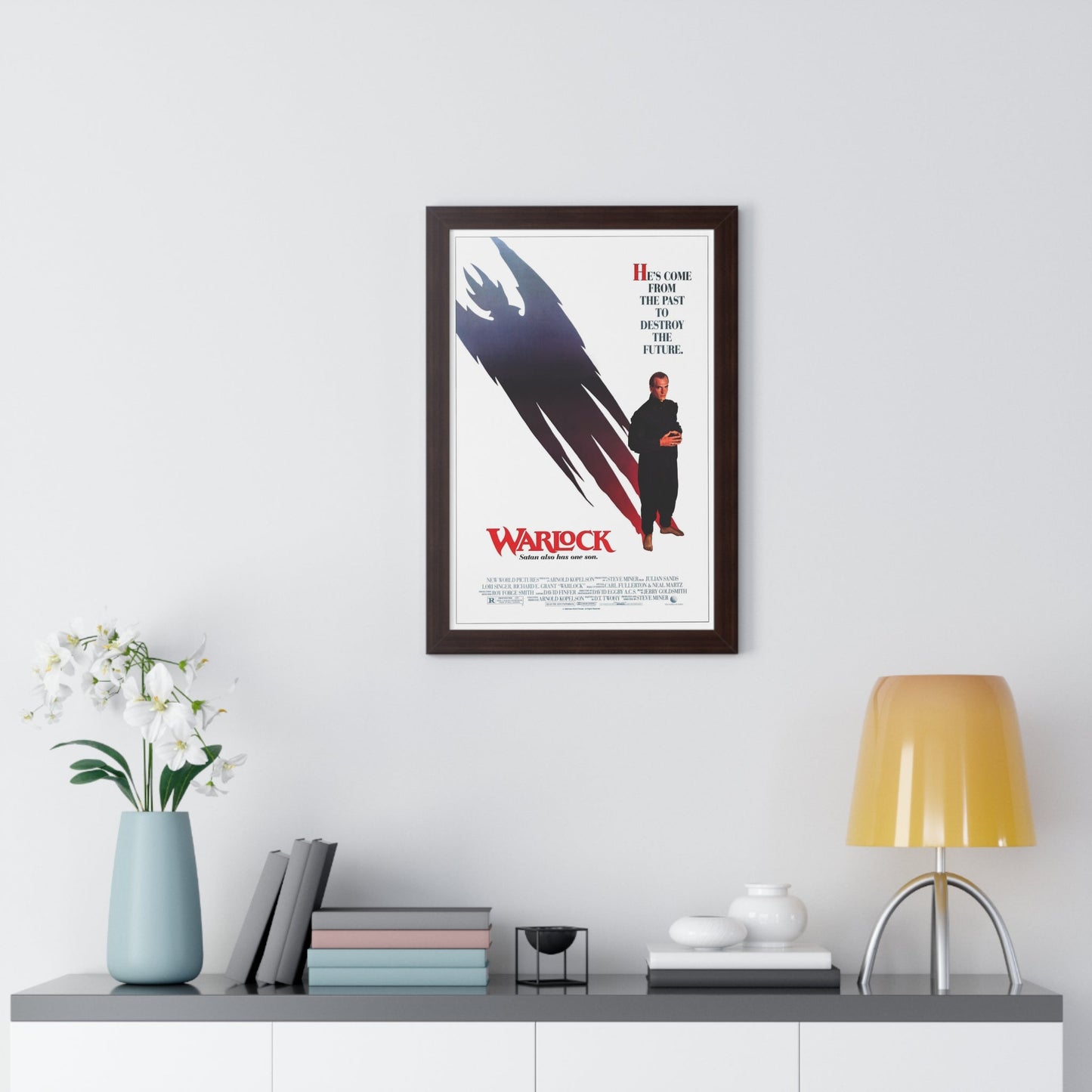 WARLOCK 1989 - Framed Movie Poster-The Sticker Space