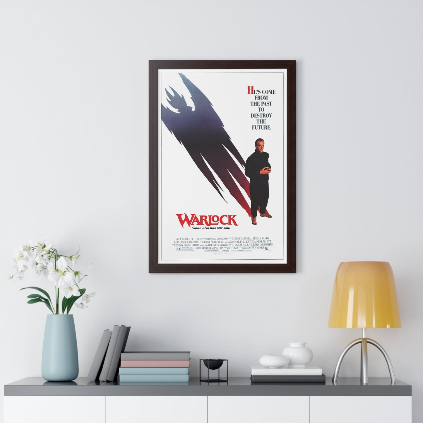 WARLOCK 1989 - Framed Movie Poster-The Sticker Space