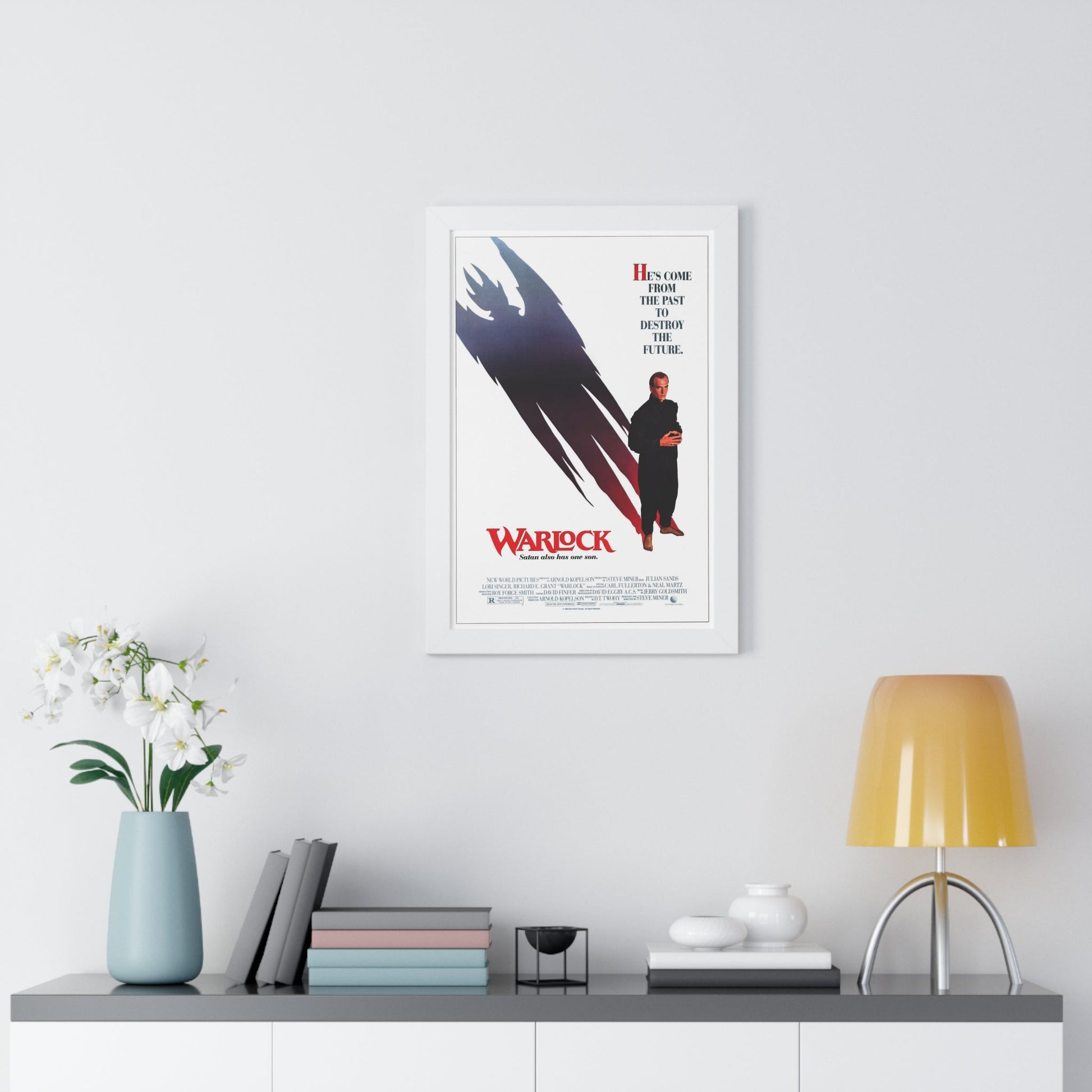 WARLOCK 1989 - Framed Movie Poster-The Sticker Space