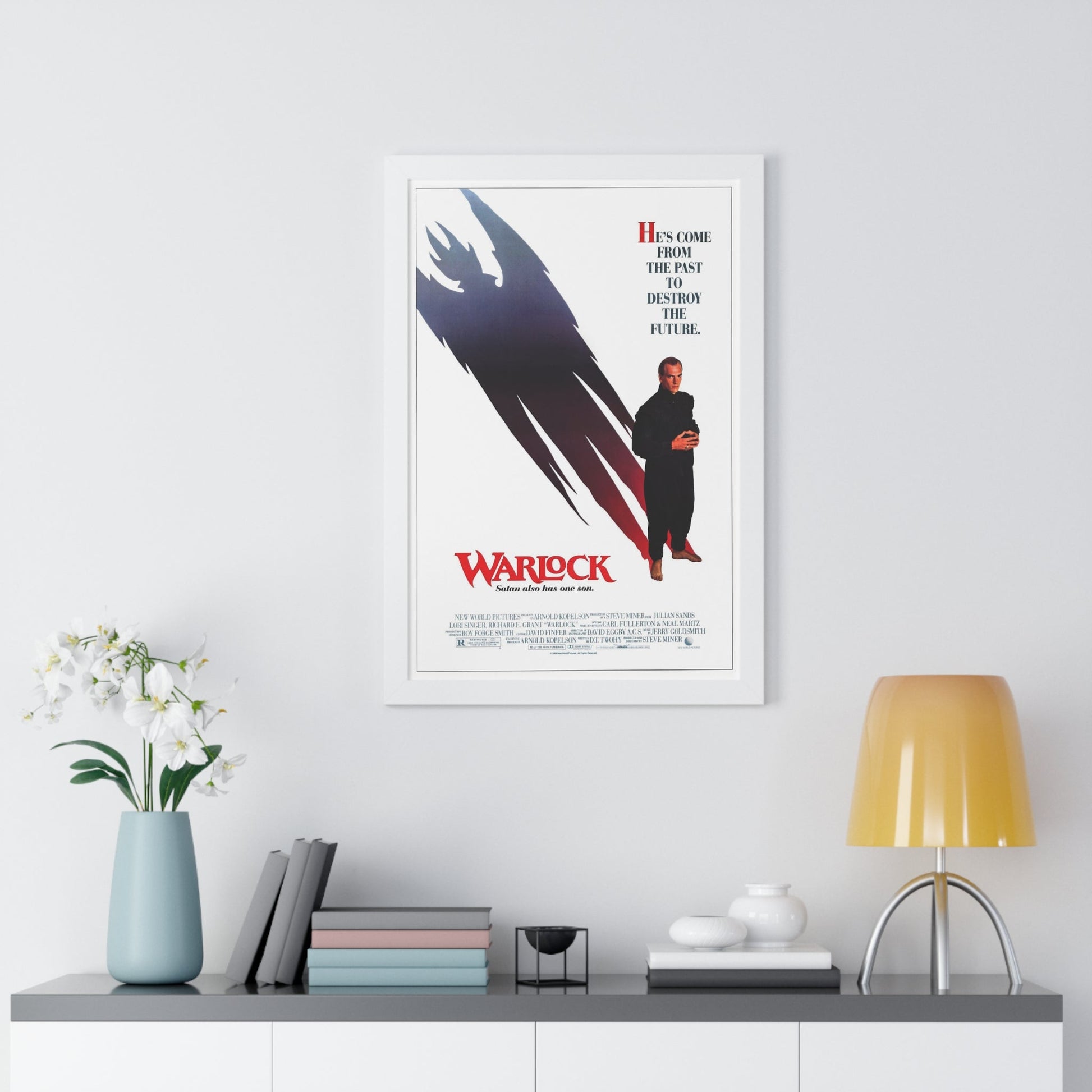 WARLOCK 1989 - Framed Movie Poster-The Sticker Space