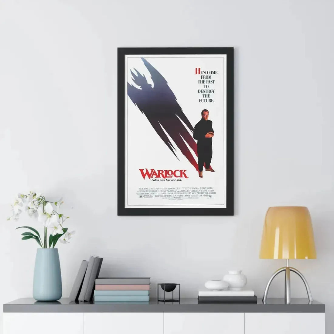 WARLOCK 1989 - Framed Movie Poster - The Sticker Space