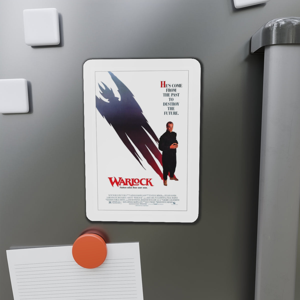 WARLOCK 1989 Movie Poster - Refrigerator Magnet-The Sticker Space