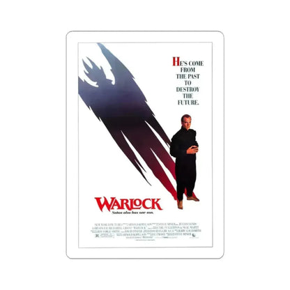 WARLOCK 1989 Movie Poster - STICKER Vinyl Kiss-Cut Decal 2 Inch White - The Sticker Space