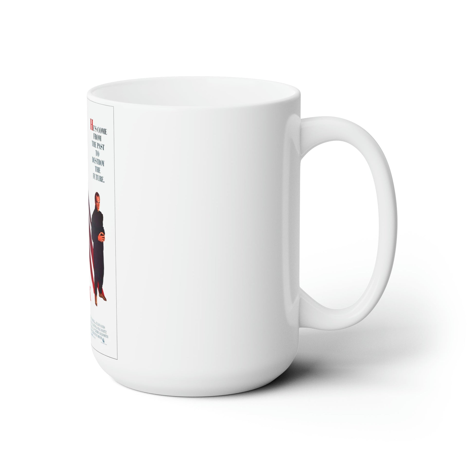 WARLOCK 1989 Movie Poster - White Coffee Cup 15oz-15oz-The Sticker Space