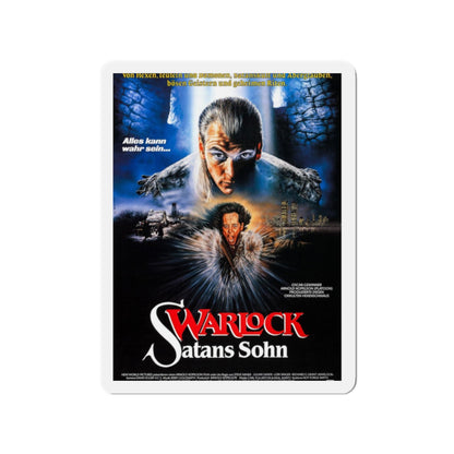 WARLOCK (GERMAN) 1989 Movie Poster - Refrigerator Magnet