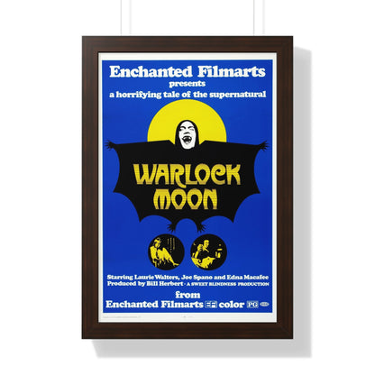 WARLOCK MOON 1973 - Framed Movie Poster-16″ x 24″-The Sticker Space