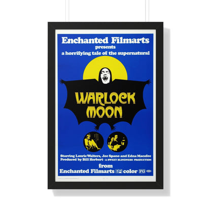 WARLOCK MOON 1973 - Framed Movie Poster-20" x 30"-The Sticker Space