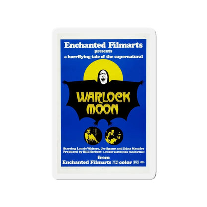 WARLOCK MOON 1973 Movie Poster - Refrigerator Magnet 3 Inch - The Sticker Space