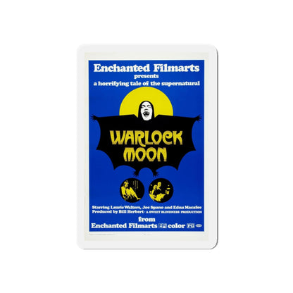 WARLOCK MOON 1973 Movie Poster - Refrigerator Magnet-6 × 6"-The Sticker Space