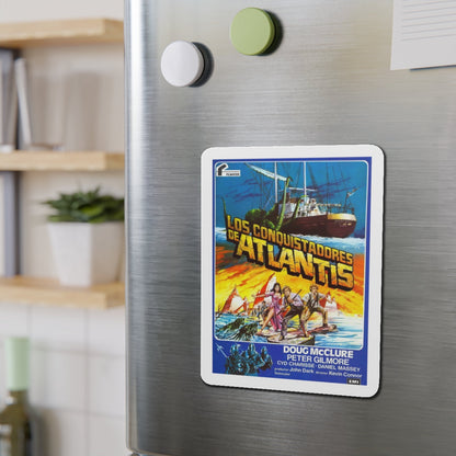 WARLORDS OF ATLANTIS (SPANISH) 1978 Movie Poster - Refrigerator Magnet-The Sticker Space