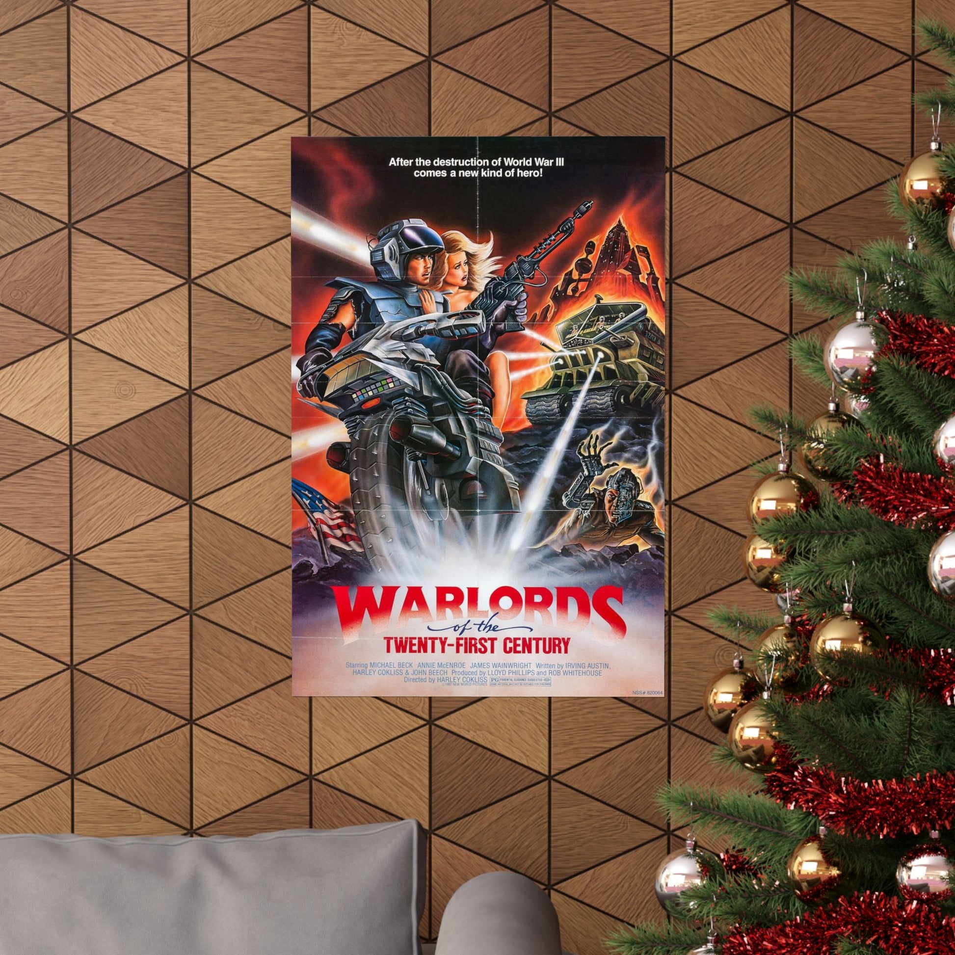 WARLORDS OF THE 21ST CENTURY (BATTLETRUCK) 1982 - Paper Movie Poster-The Sticker Space