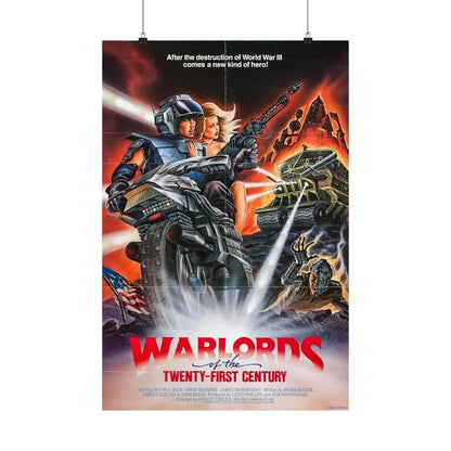 WARLORDS OF THE 21ST CENTURY (BATTLETRUCK) 1982 - Paper Movie Poster 20″ x 30″ Matte - The Sticker Space
