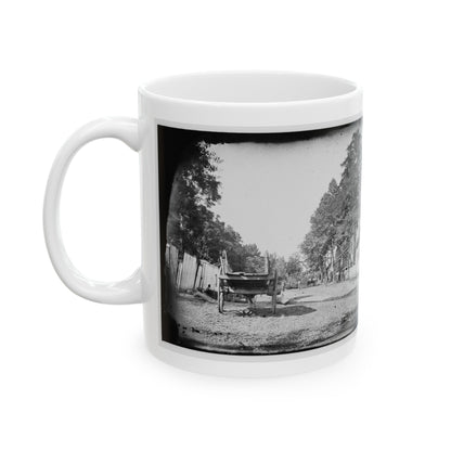 Warrenton, Virginia. Street View (U.S. Civil War) White Coffee Mug-The Sticker Space