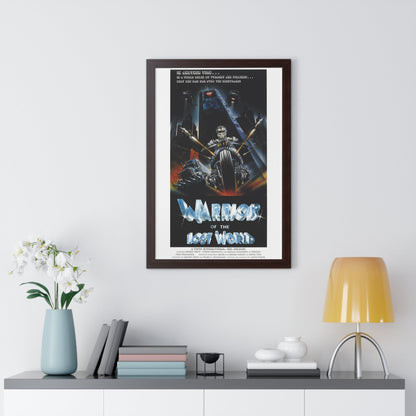 WARRIOR OF THE LOST WORLD 1983 - Framed Movie Poster-The Sticker Space