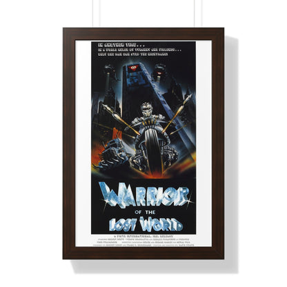 WARRIOR OF THE LOST WORLD 1983 - Framed Movie Poster-16″ x 24″-The Sticker Space