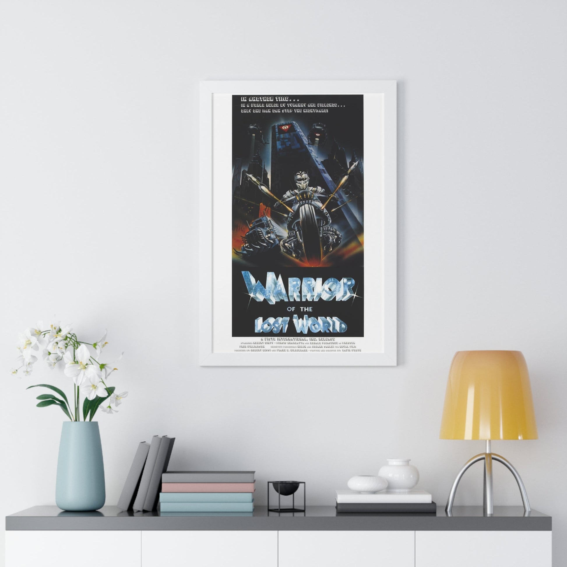 WARRIOR OF THE LOST WORLD 1983 - Framed Movie Poster-The Sticker Space