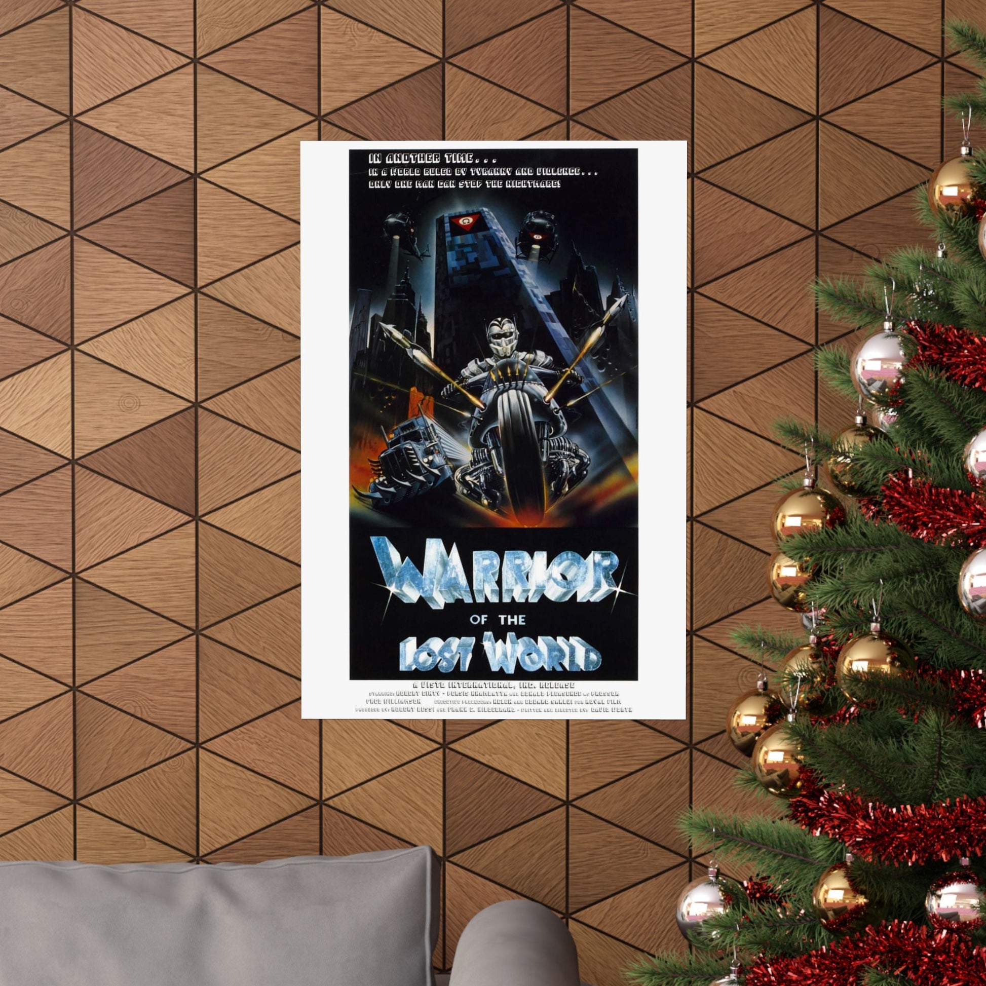 WARRIOR OF THE LOST WORLD 1983 - Paper Movie Poster-The Sticker Space