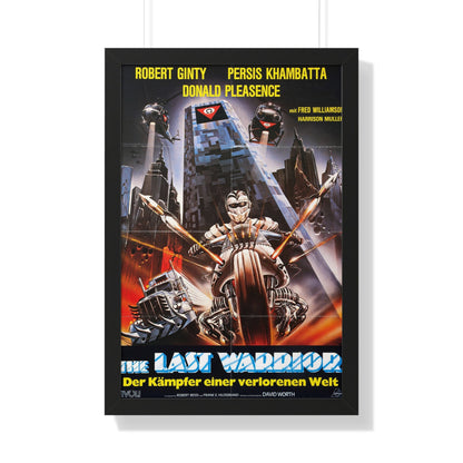 WARRIOR OF THE LOST WORLD (GERMAN) 1983 - Framed Movie Poster-20" x 30"-The Sticker Space