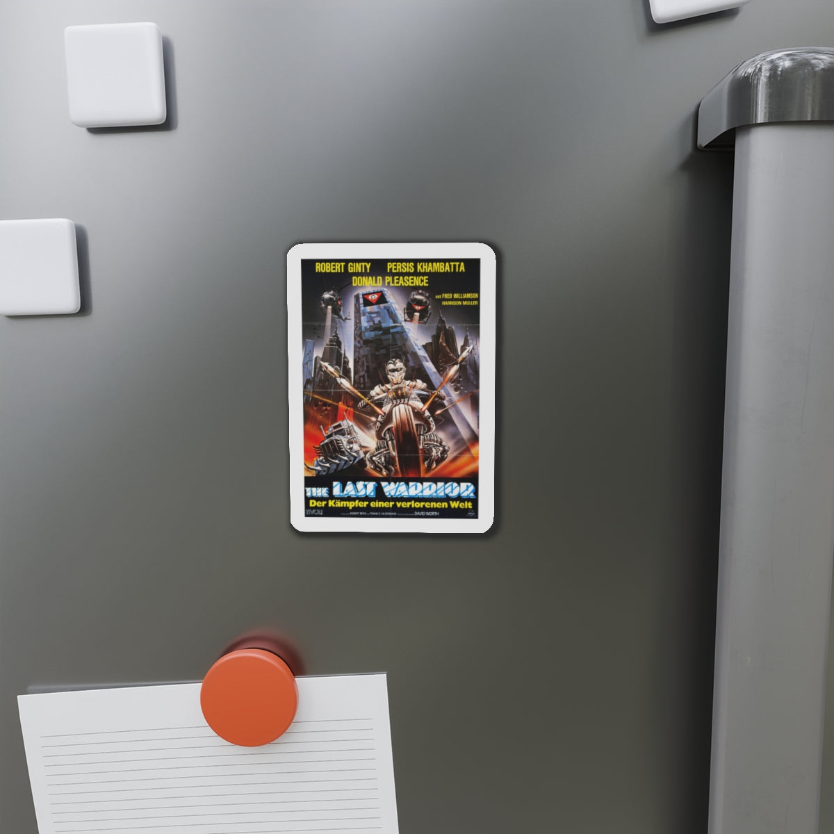 WARRIOR OF THE LOST WORLD (GERMAN) 1983 Movie Poster - Refrigerator Magnet-The Sticker Space