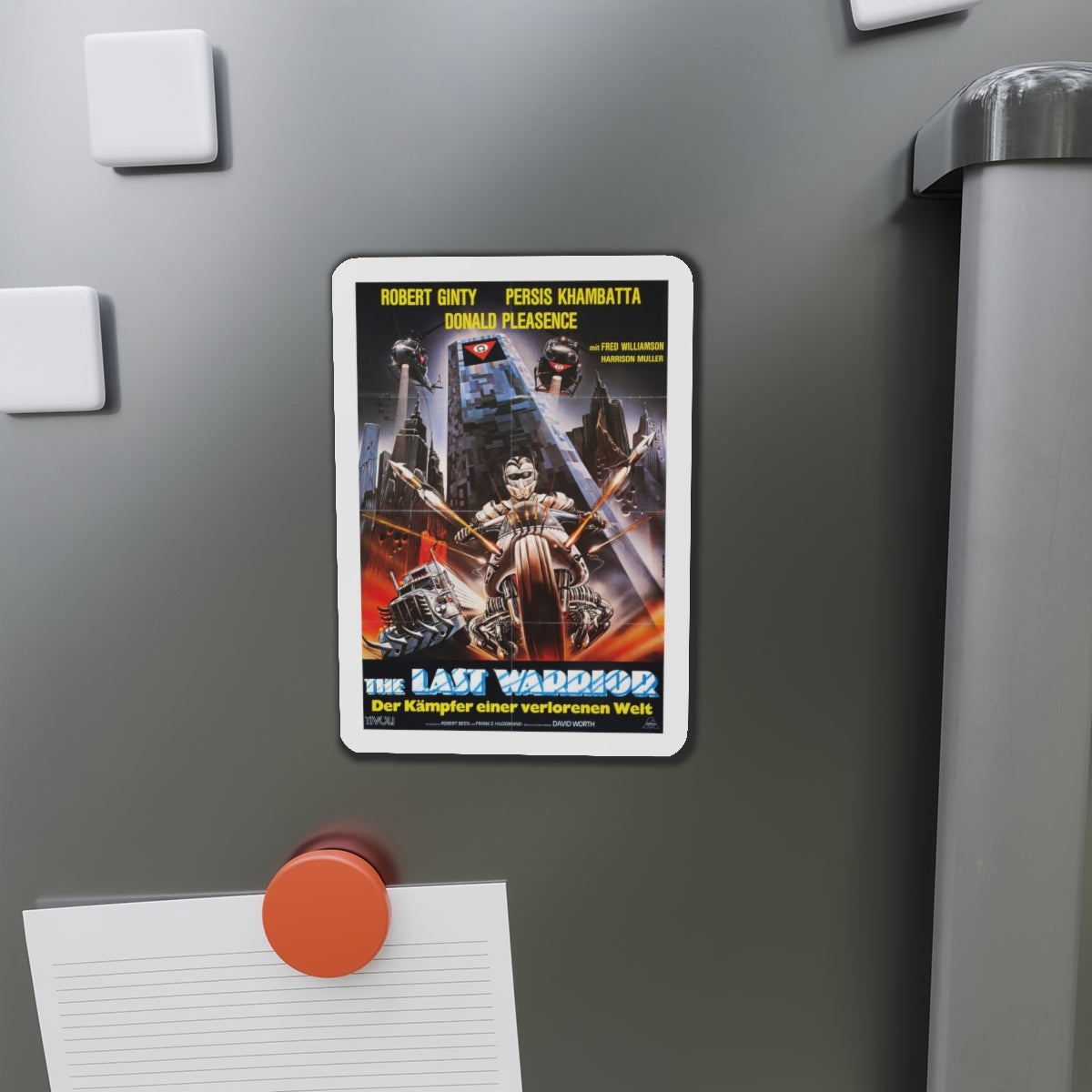 WARRIOR OF THE LOST WORLD (GERMAN) 1983 Movie Poster - Refrigerator Magnet-The Sticker Space