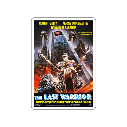 WARRIOR OF THE LOST WORLD (GERMAN) 1983 Movie Poster STICKER Vinyl Die-Cut Decal-White-The Sticker Space