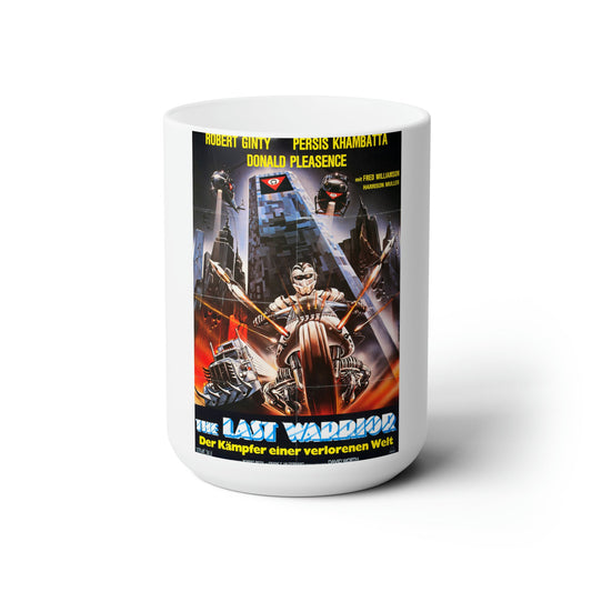 WARRIOR OF THE LOST WORLD (GERMAN) 1983 Movie Poster - White Coffee Cup 15oz-15oz-The Sticker Space