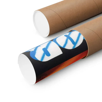 WARRIOR OF THE LOST WORLD (GERMAN) 1983 - Paper Movie Poster - The Sticker Space