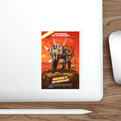 WARRIORS OF THE WASTELAND (THE NEW BARBARIANS) 1983 Movie Poster STICKER Vinyl Die-Cut Decal-The Sticker Space