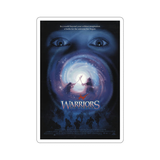 Warriors Of Virtue 1997 Movie Poster STICKER Vinyl Die-Cut Decal-6 Inch-The Sticker Space