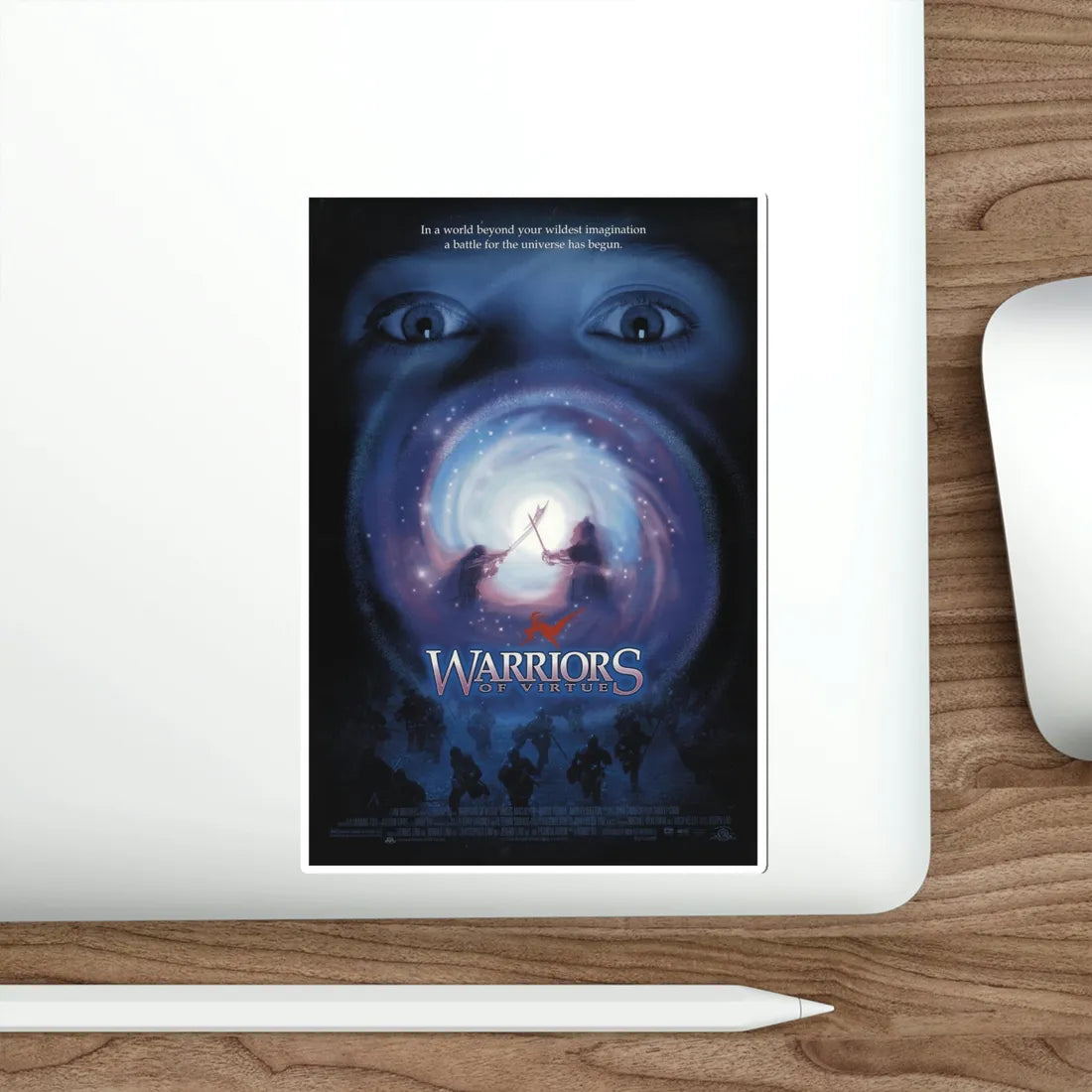 Warriors Of Virtue 1997 Movie Poster STICKER Vinyl Die-Cut Decal - The Sticker Space