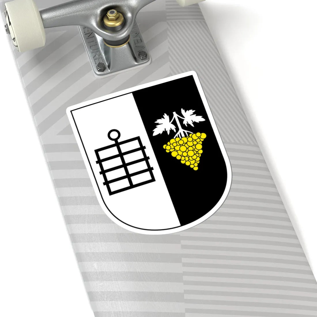 WarthWeiningen-blazon (Switzerland) (Coat of Arms) STICKER Vinyl Kiss-Cut Decal - The Sticker Space