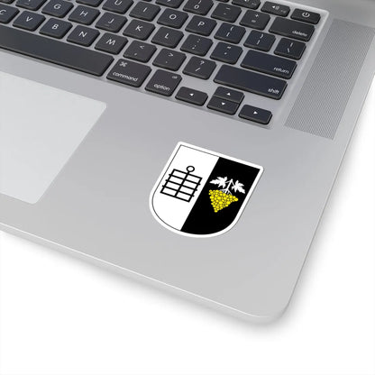 WarthWeiningen-blazon (Switzerland) (Coat of Arms) STICKER Vinyl Kiss-Cut Decal - The Sticker Space
