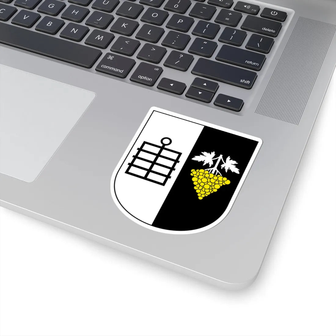 WarthWeiningen-blazon (Switzerland) (Coat of Arms) STICKER Vinyl Kiss-Cut Decal - The Sticker Space