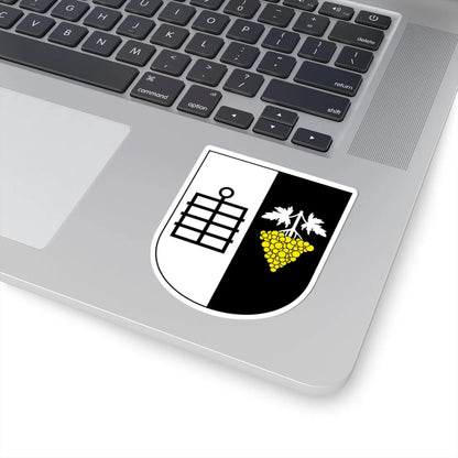 WarthWeiningen-blazon (Switzerland) (Coat of Arms) STICKER Vinyl Kiss-Cut Decal - The Sticker Space