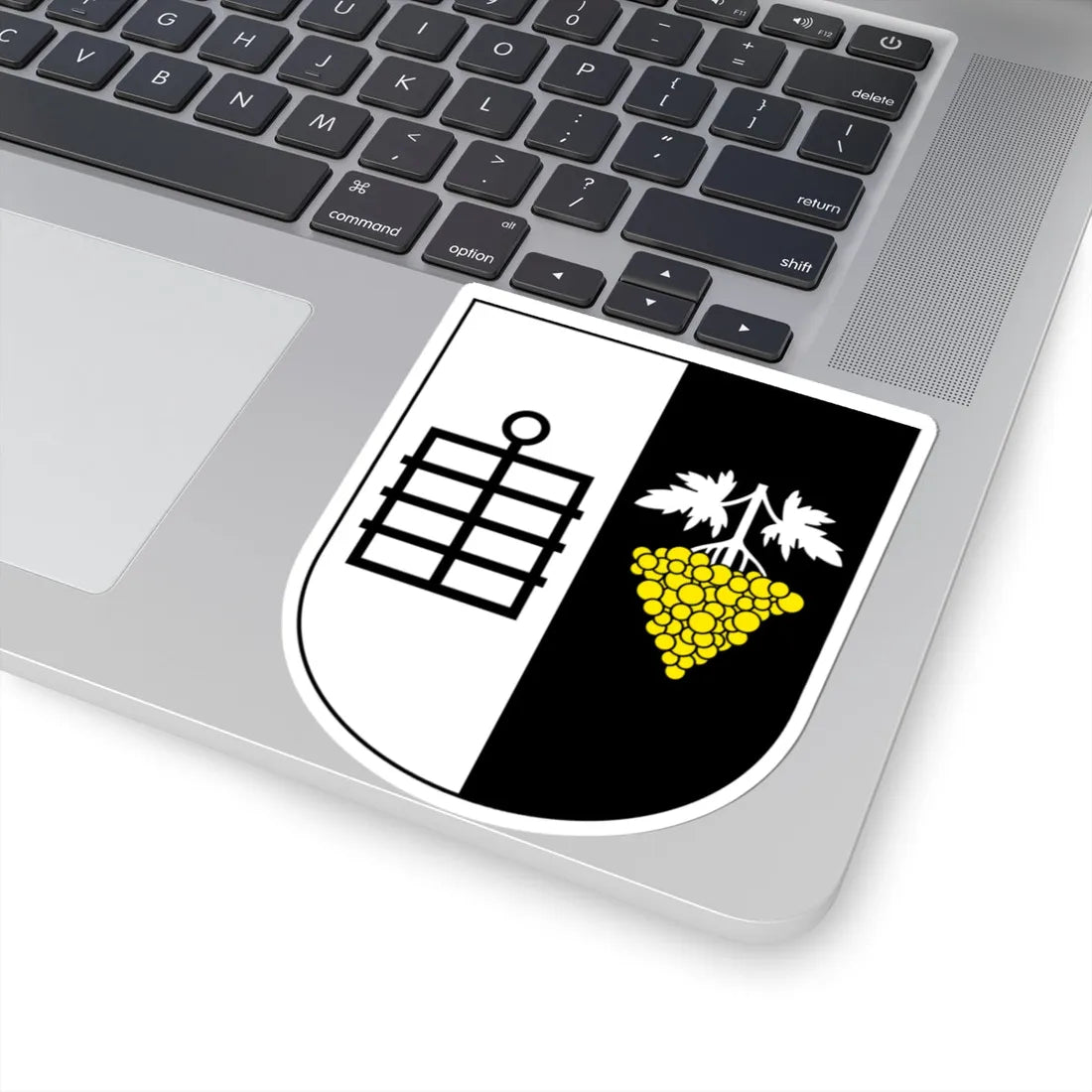 WarthWeiningen-blazon (Switzerland) (Coat of Arms) STICKER Vinyl Kiss-Cut Decal - The Sticker Space