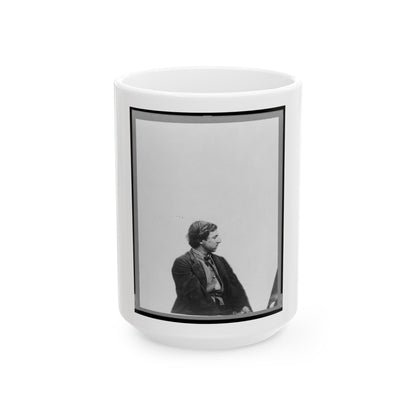 Washington, D.C., 1865 - David E. Herold, One Of The Lincoln Assassination Conspirators (U.S. Civil War) White Coffee Mug-15oz-The Sticker Space