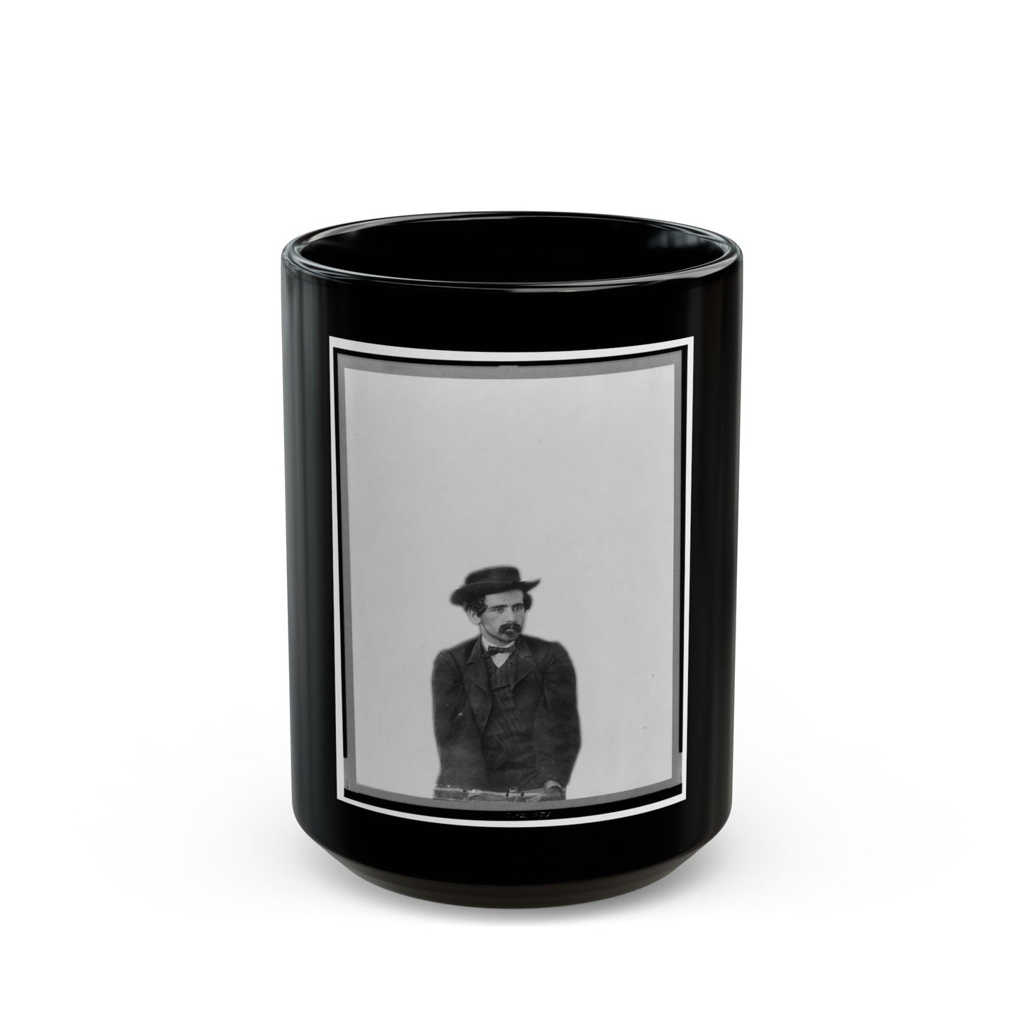 Washington, D.C., 1865 - Michael O'laughlen, One Of The Lincoln Assassination Conspirators (U.S. Civil War) Black Coffee Mug-15oz-The Sticker Space