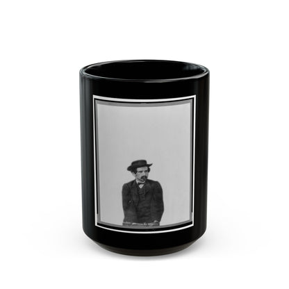 Washington, D.C., 1865 - Michael O'laughlen, One Of The Lincoln Assassination Conspirators (U.S. Civil War) Black Coffee Mug-15oz-The Sticker Space