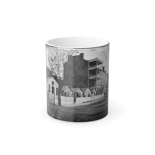 Washington, D.C. Buildings of the Sanitary Commission Home Lodge for Invalid Soldiers, North Capitol Near C St. (U.S. Civil War) Color Morphing Mug 11oz-11oz-The Sticker Space