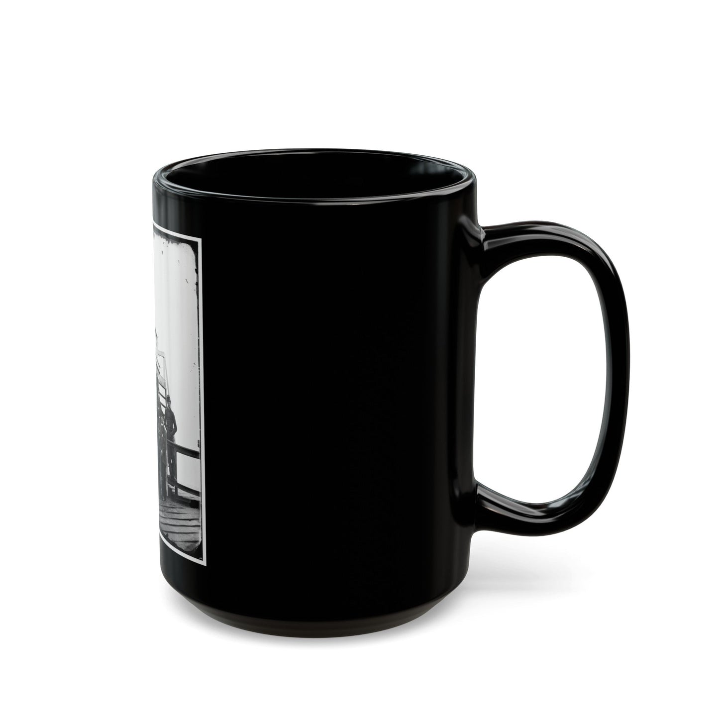 Washington, D.C. Central Signal Station, Winder Building, 17th And E Streets Nw, And Signal Corps Men (U.S. Civil War) Black Coffee Mug
