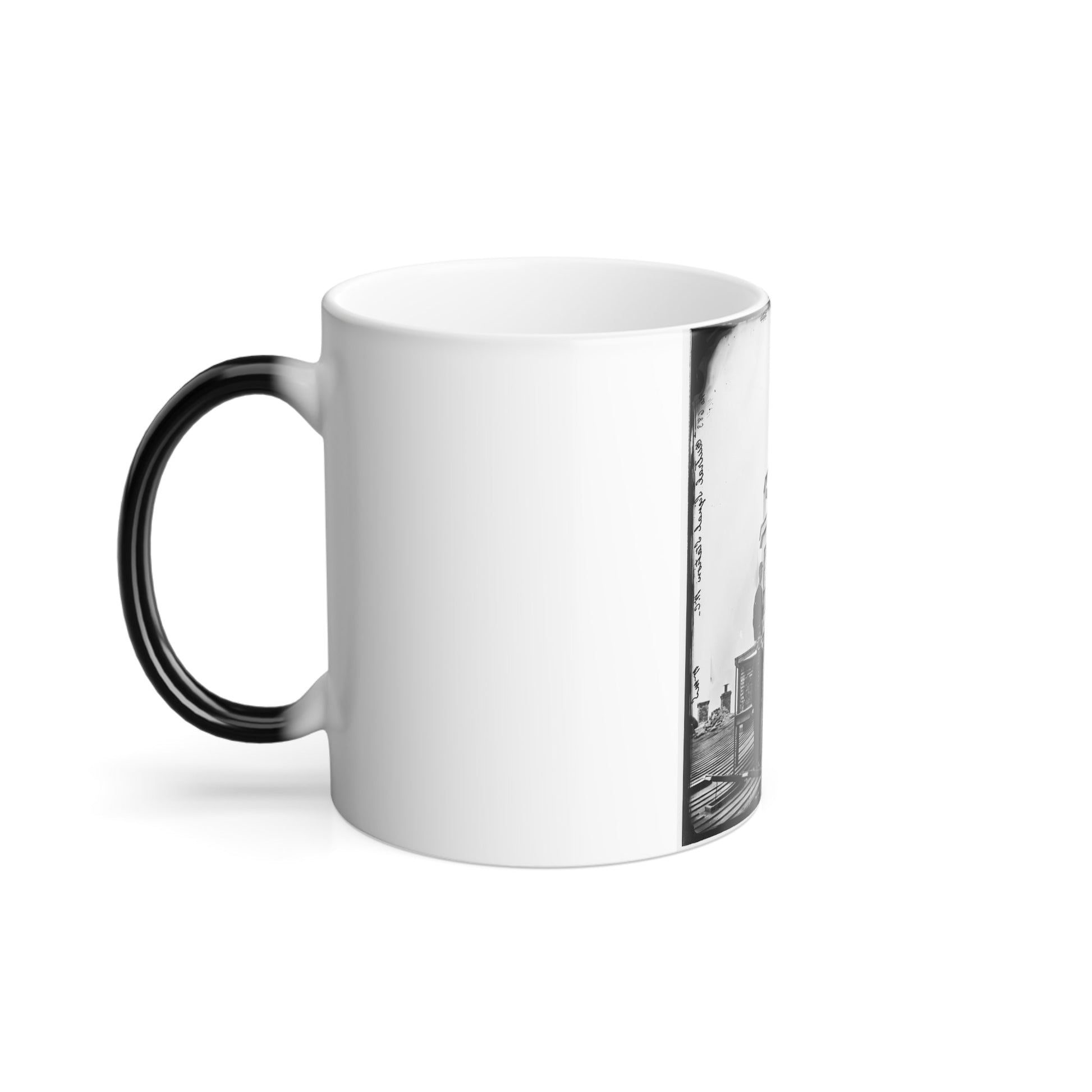 Washington, D.C. Central Signal Station, Winder Building, 17Th and E Streets Nw, and Signal Corps Men (U.S. Civil War) Color Morphing Mug 11oz-11oz-The Sticker Space