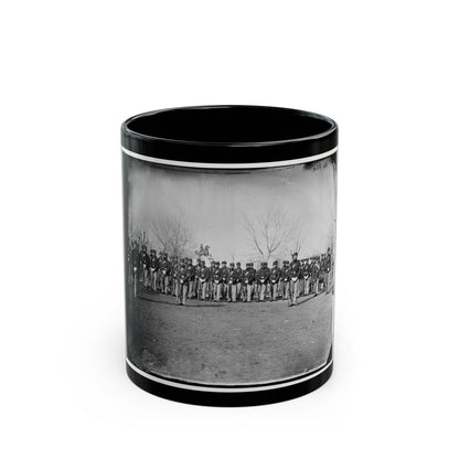 Washington, D.C. Company I, 9th Veteran Reserve Corps, At Washington Circle (U.S. Civil War) Black Coffee Mug