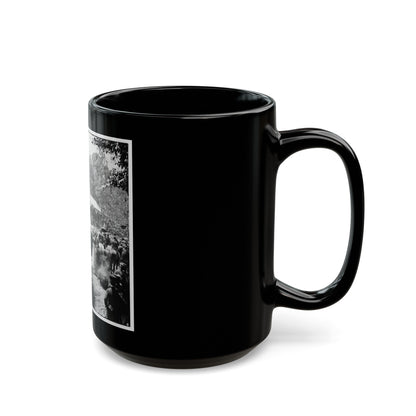 Washington, D.C. Crowd In Front Of Presidential Reviewing Stand (U.S. Civil War) Black Coffee Mug