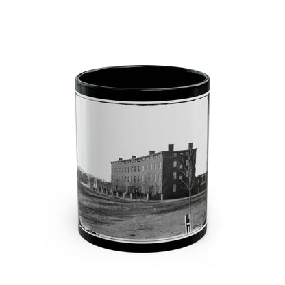 Washington, D.C. Douglas Hospital (Formerly Minnesota Row ), 2d And I Streets Nw (U.S. Civil War) Black Coffee Mug-11oz-The Sticker Space