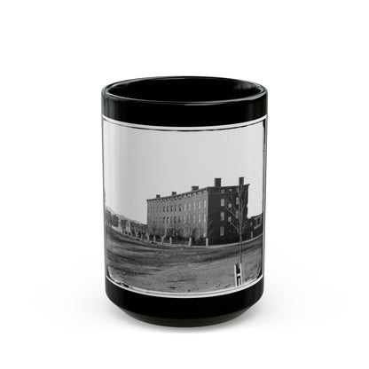 Washington, D.C. Douglas Hospital (Formerly Minnesota Row ), 2d And I Streets Nw (U.S. Civil War) Black Coffee Mug-15oz-The Sticker Space