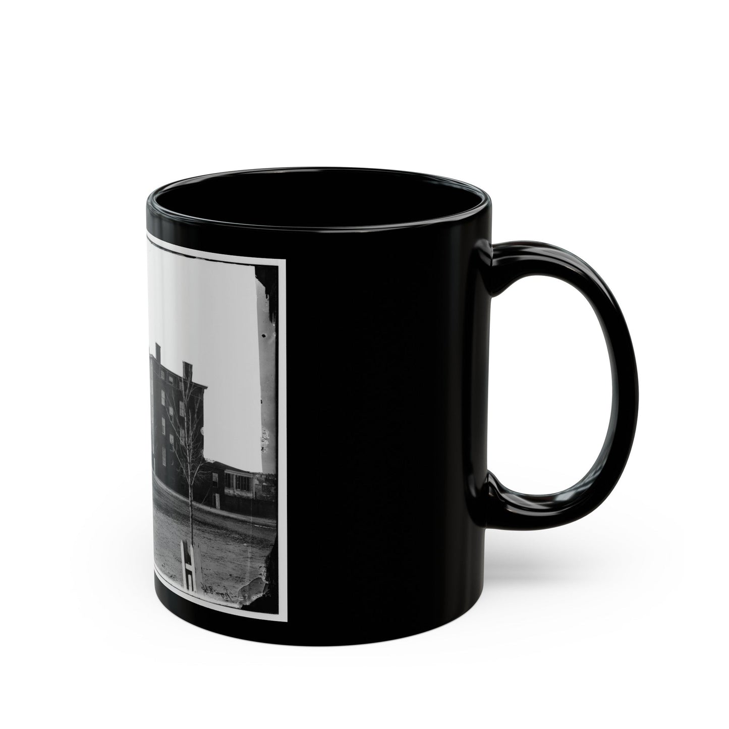 Washington, D.C. Douglas Hospital (Formerly  Minnesota Row ), 2d And I Streets Nw (U.S. Civil War) Black Coffee Mug