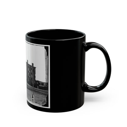 Washington, D.C. Douglas Hospital (Formerly Minnesota Row ), 2d And I Streets Nw (U.S. Civil War) Black Coffee Mug-The Sticker Space