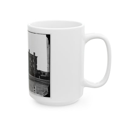 Washington, D.C. Douglas Hospital (Formerly Minnesota Row ), 2d And I Streets Nw (U.S. Civil War) White Coffee Mug-The Sticker Space