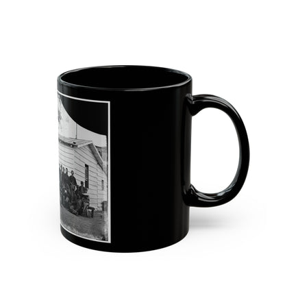 Washington, D.C. Drum Corps Of 10th Veteran Reserve Corps At Leisure (U.S. Civil War) Black Coffee Mug